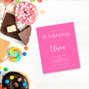 Recherche de 9ème anniversaire invitations Girly