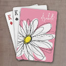 Recherche de fleurs jaunes jeux de cartes Motif