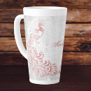 Recherche de peacock tasses Rose