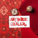 Recherche de typographie antique cartes visite Antiquités