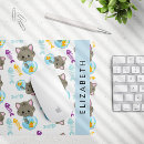 Recherche de motif chaton tapis souris Animaux mignons