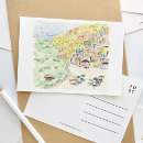 Recherche de peinture italienne cartes postales Positano