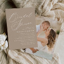 Recherche de sépia invitations Minimaliste