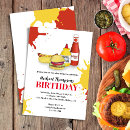 Recherche de de bbq anniversaire invitations Drôle