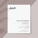 Recherche de négatif invitations Moderne
