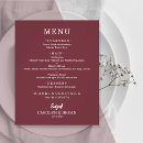 Recherche de burgundy menus Bordeaux