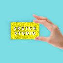 Recherche de créativité cartes visite Dessin