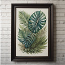 Zoek naar palmbladen posters Groen