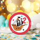 Recherche de bateau de pirates autocollants Anniversaire de pirate