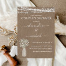 Recherche de kraft paper invitations Rustique