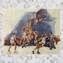 Recherche de basketbal puzzles Rétro