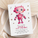 Recherche de robots roses Coloré