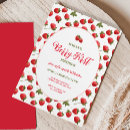 Recherche de de fraise anniversaire invitations Rétro