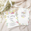 Recherche de cadre floral invitations Fleur sauvage