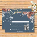 Recherche de rsvp bleu turquoise invitations Élégant