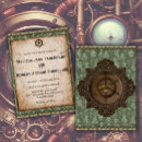 Recherche de steampunk mariage invitations Victorien