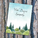Recherche de condolence cartes postales Aquarelle