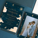 Recherche de celestial mariage invitations Lune et étoiles