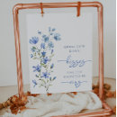 Zoek naar lichtblauwe bloemen posters Elegant