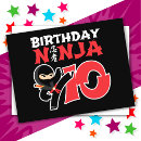 Recherche de karat anniversaire cartes Ninja