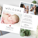 Recherche de annonces de naissance de bébé Typographie