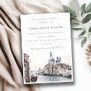 Recherche de venise italie invitations Aquarelle