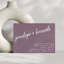 Recherche de prune invitations Minimaliste
