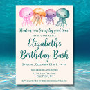 Recherche de jellyfish invitations Aquarelle