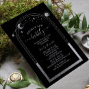 Recherche de noir et argent invitations Budget