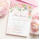 Recherche de pivoine rose invitations Mother to be
