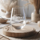 Recherche de vin verres Demoiselle d'honneur
