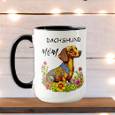 Recherche de chien teckel tasses Illustration