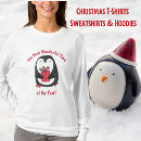 Recherche de pingouin de noël tshirts Pour elle