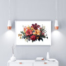 Zoek naar donkerrood posters Bloemen