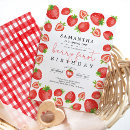 Recherche de fraises invitations Girl