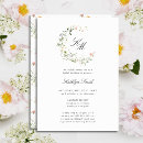 Recherche de déjeuner nuptiale invitations Monogramme