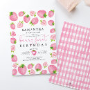 Recherche de fraise rose invitations Fruit