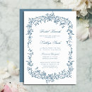 Recherche de floral bridal invitations Calligraphie de script