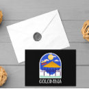 Recherche de drapeau colombien colombie cartes postales Carthagène