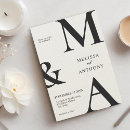 Recherche de ecru invitations Moderne