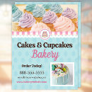 Zoek naar bakkerij flyers Cupcakes