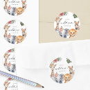 Recherche de safari autocollants Aquarelle