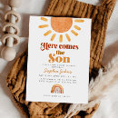 Recherche de son un garçon invitations Boho