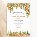 Zoek naar little cutie baby shower invitations Citrus