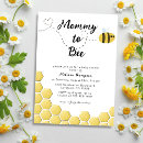 Recherche de mama to bee baby shower invitations Nid d'abeille