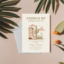 Recherche de western baby shower fille invitations Rodéo