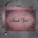 Recherche de mariage gothique vœux cartes Élégant