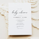 Recherche de elegant baby shower invitations Minimaliste moderne