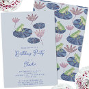 Recherche de de grenouille anniversaire invitations Étang
