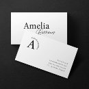 Recherche de identité cartes visite Typographie